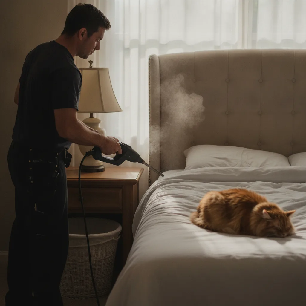 Upholstery Pet Stain & Odor Removal Targets Set-In Contamination