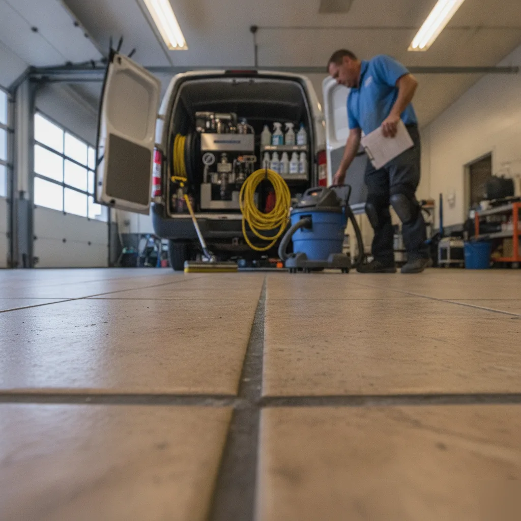 Commercial Tile Cleaning Maintains Business Floors